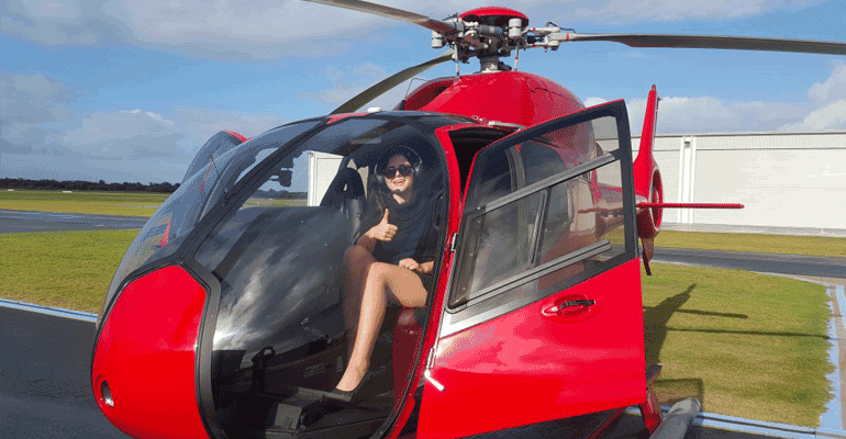 Helicopter charter flights